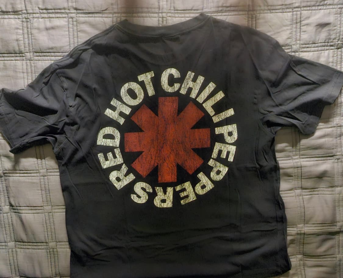 H&M 레드 핫 칠리 페퍼스 RHCP 반팔 S(루즈핏) 상품이미지3