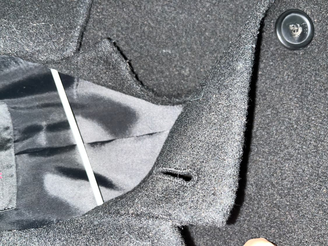 Soup short black coat 상품이미지4