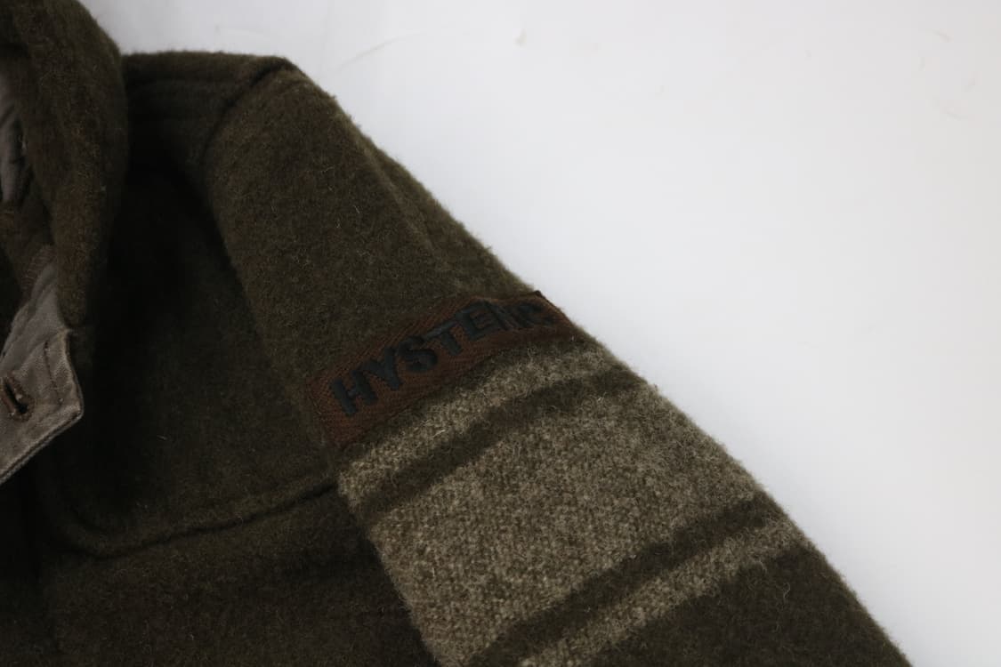 히스테릭글래머 울 밀리터리 후드 더플코트 상품이미지6