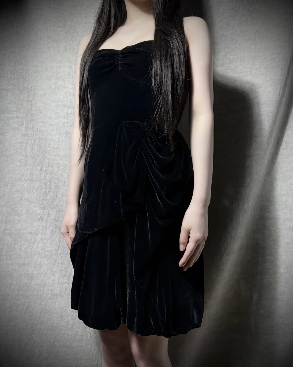 Marc by Marc Jacobs Velvet Draped Dress 상품이미지1