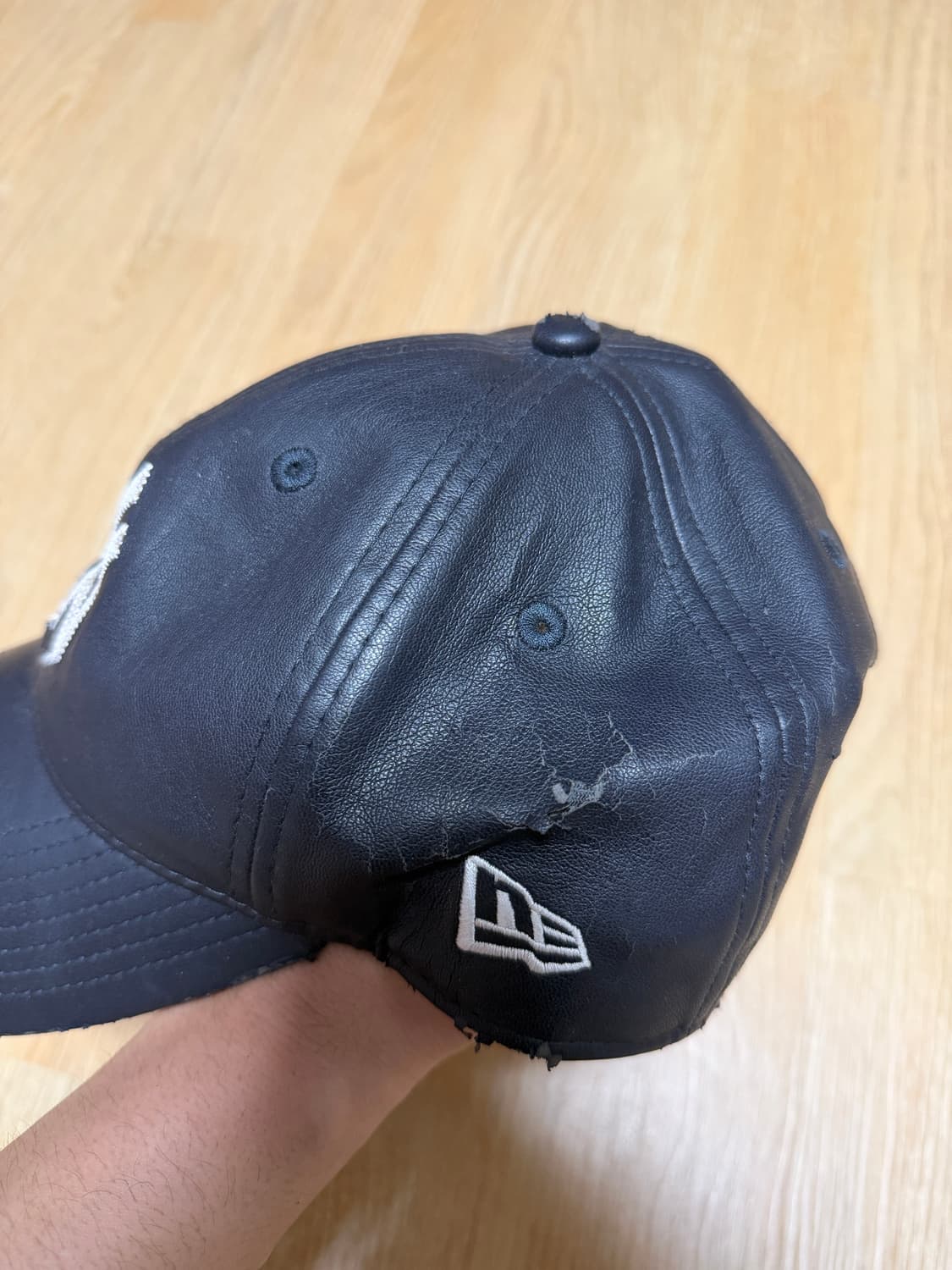 뉴에라 뉴욕 양키스 레더 볼캡 상품이미지7