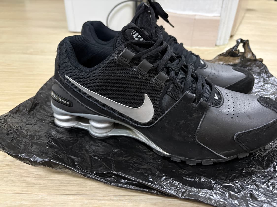 Nike 2016 shox avenue black metalic silv 상품이미지2