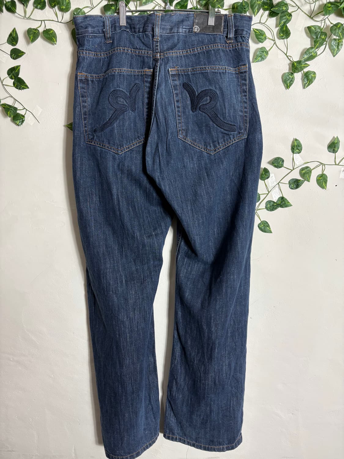 빈티지 로카웨어 자수 힙합팬츠 상품이미지5