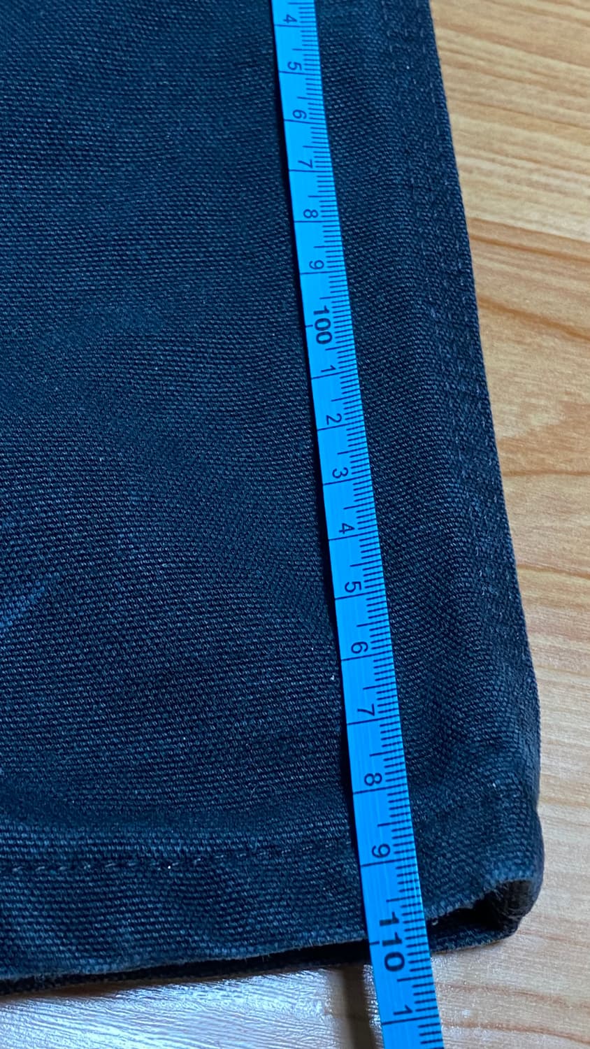 칼하트 B01 BLK 더블니 카펜터 팬츠 48x30 상품이미지9