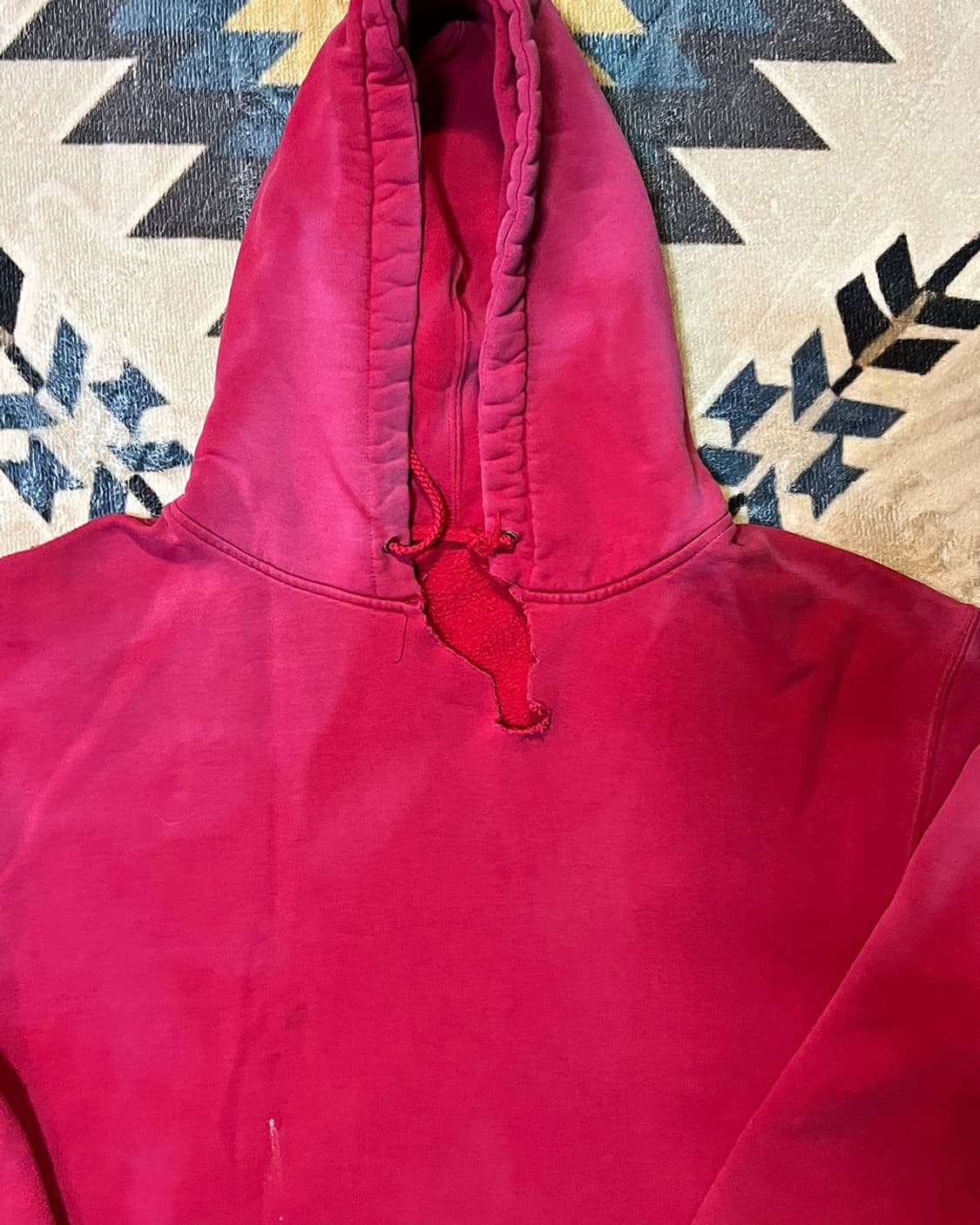 Vintage Sunfaded Thrashed Hoodie 상품이미지3