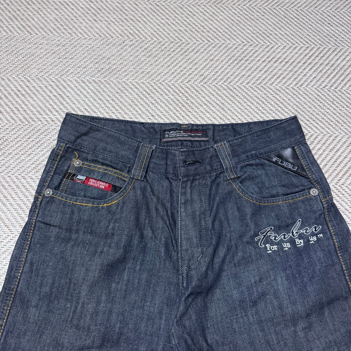 (30) FUBU 데님 숏팬츠 상품이미지2