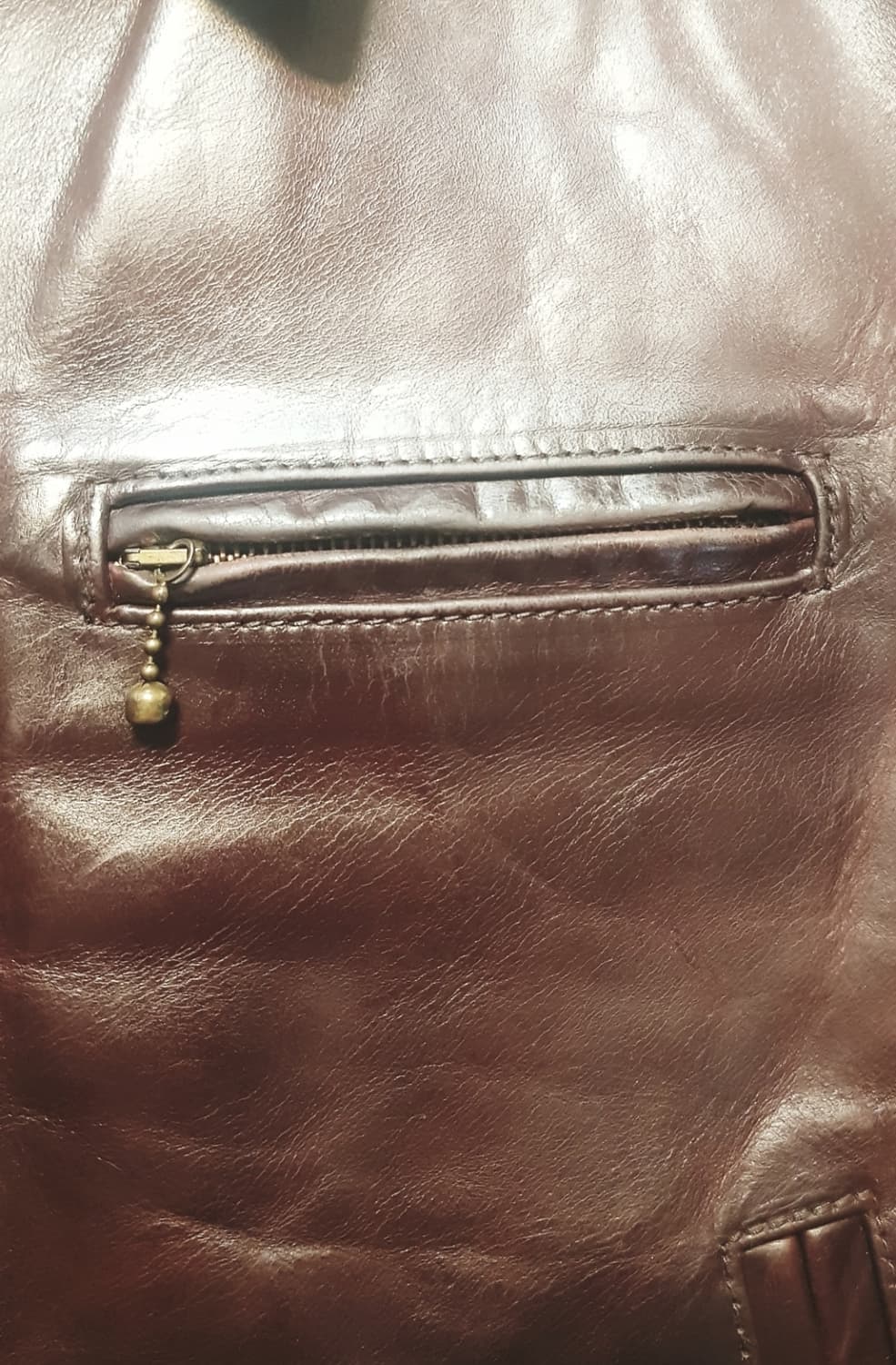 에어로레더 하이웨이맨 크롬악셀호스하이드 말가죽레더자켓38아메카지워크웨어 상품이미지3