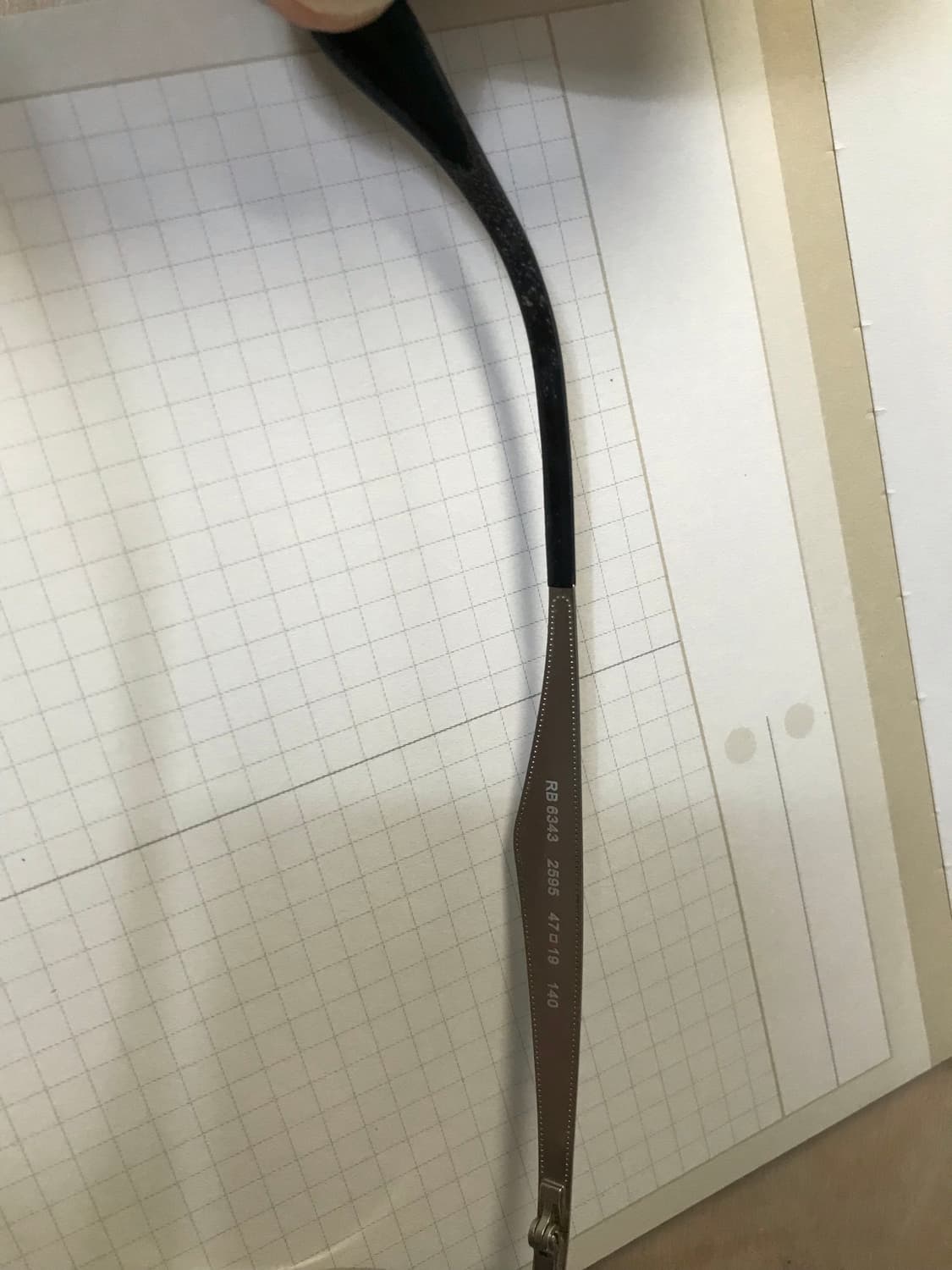 레이벤 6343 모델 안경테 상품이미지8