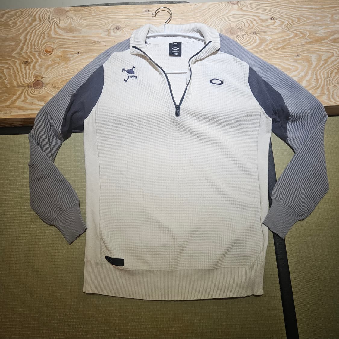 오클리 반집업 와플 니트 상품이미지1