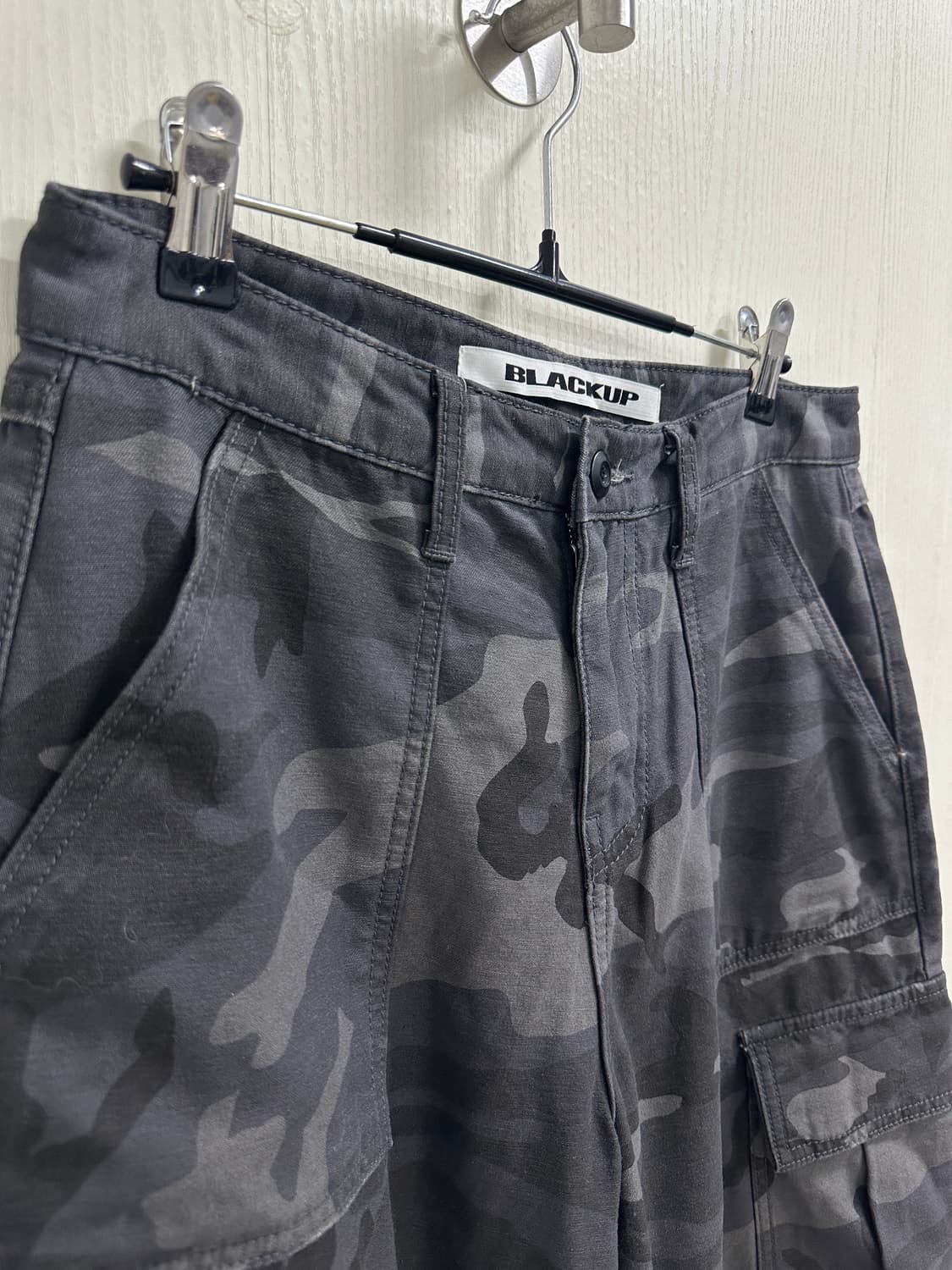 블랙업 카모 카고 팬츠 M 사이즈 (28-29인치) 상품이미지6