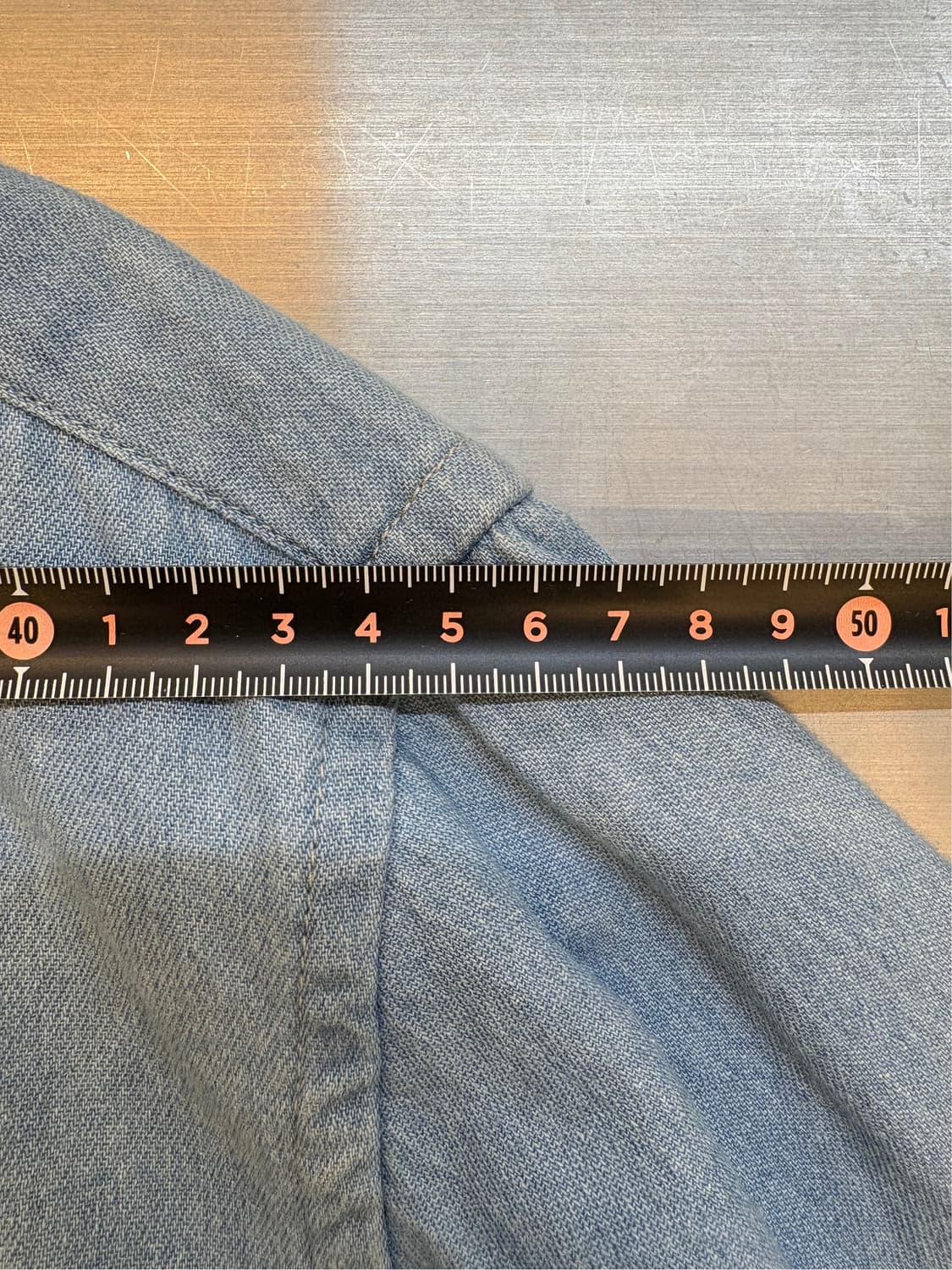 스투시 버튼다운 데님 셔츠 상품이미지6