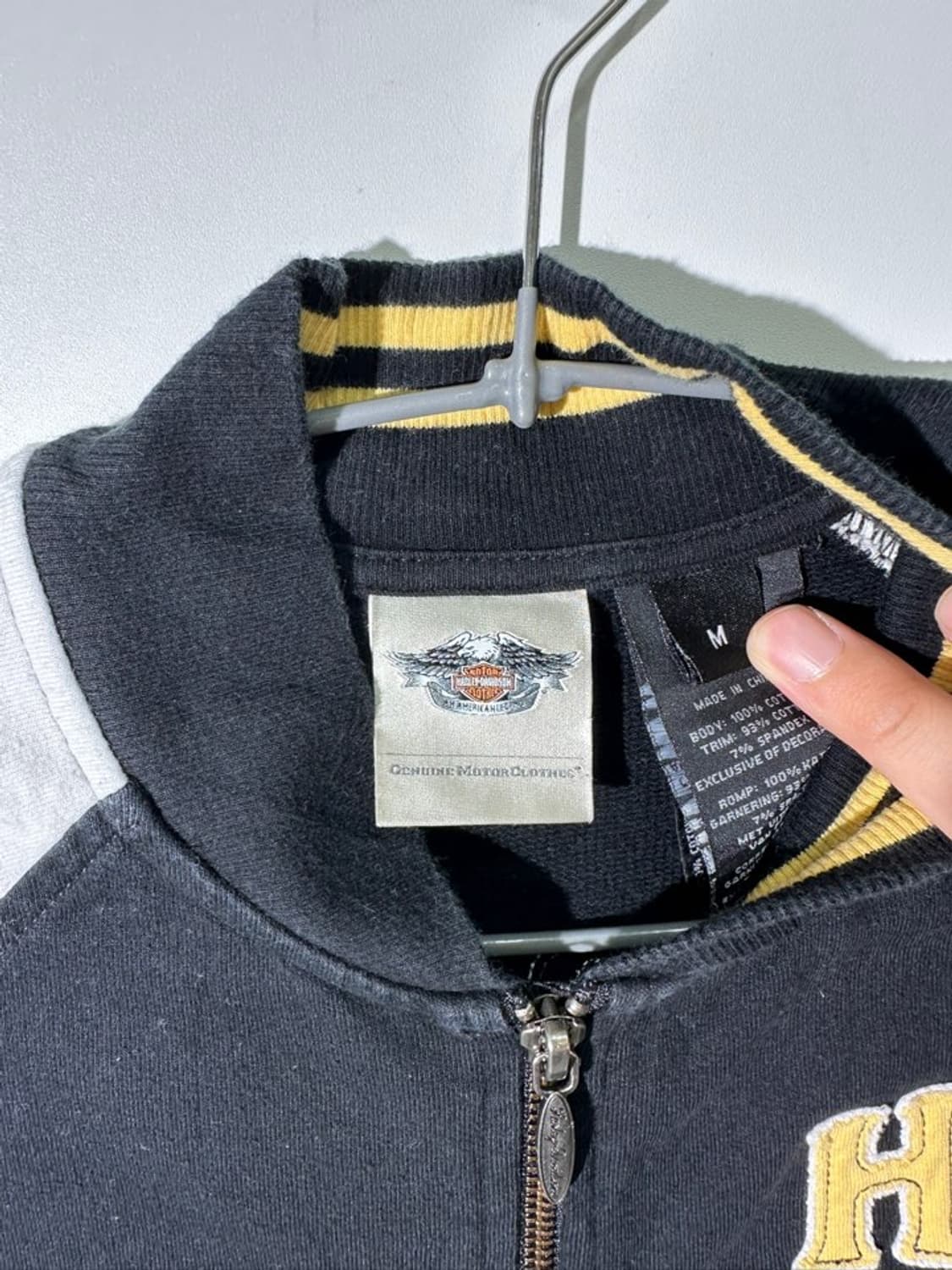 harley davidson  저지 블루종 자켓 상품이미지3