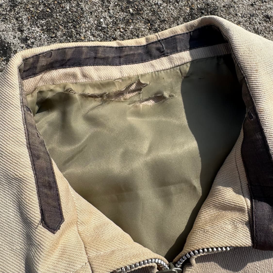 [L] Y's For men 코튼 트윌 집업 자켓 상품이미지6