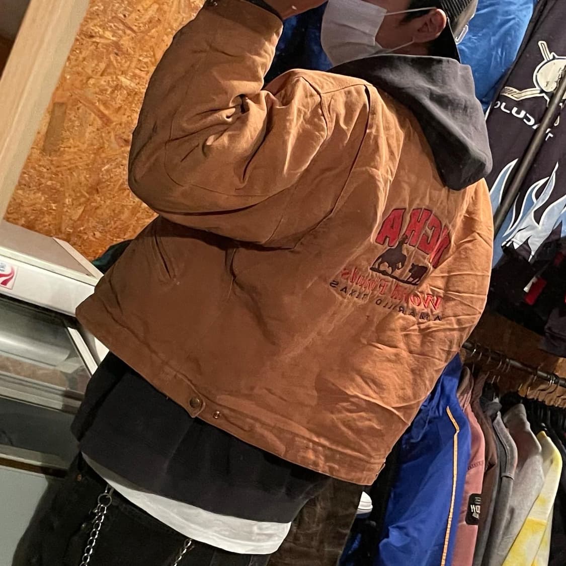 빈티지 자수 워크자켓 (XL) 상품이미지7