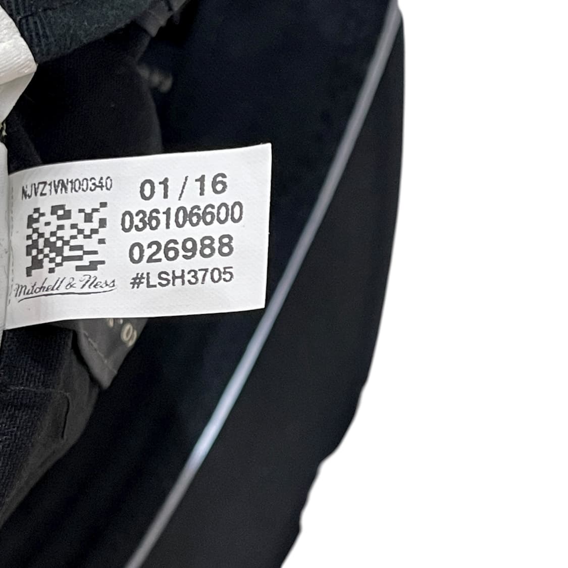 뉴발란스 X 미첼앤네스 USA 스냅백 모자 블랙 상품이미지7