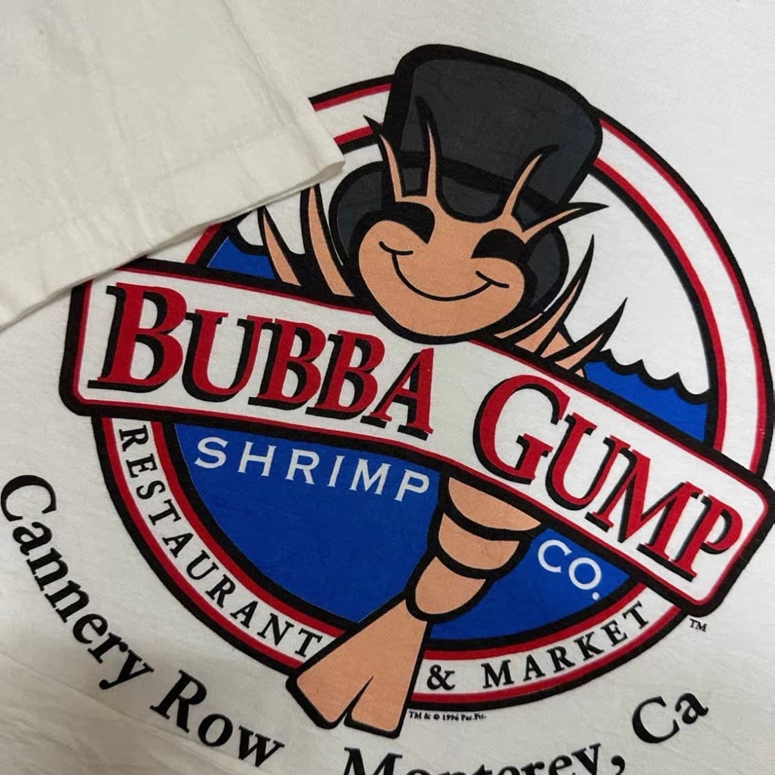 1996 Original Bubba Gump Graphic Tee 티셔츠 상품이미지4