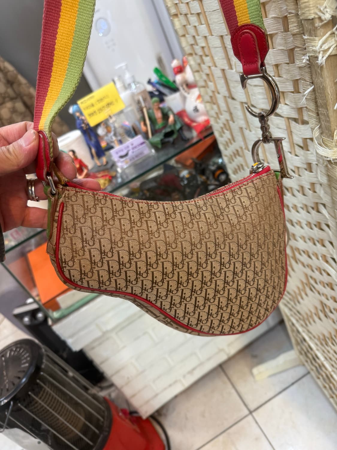 정품 디올 오빌리크 새들백 팝니다 상품이미지4