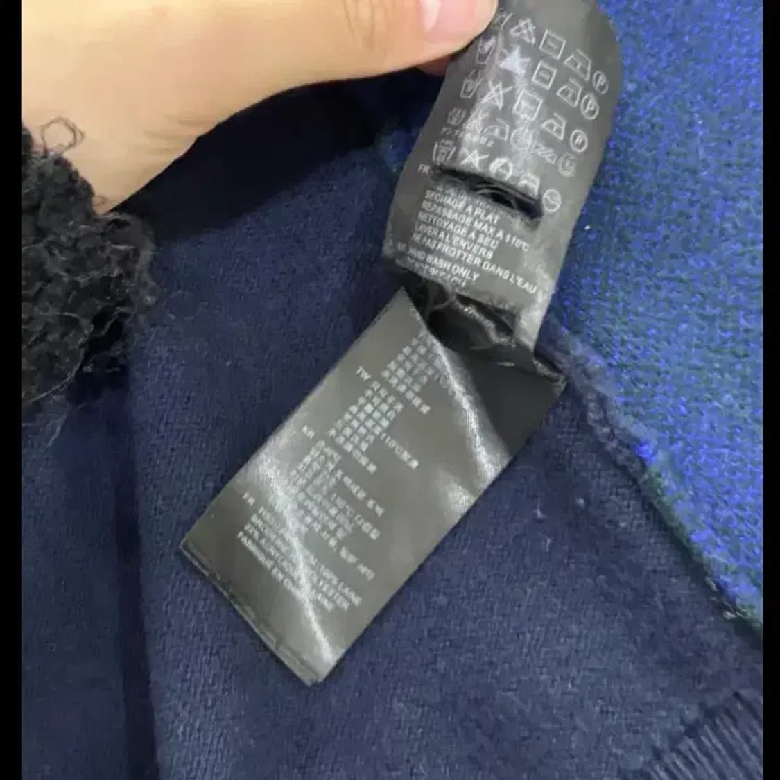 산드로 Sandro 아가일 가디건 ~FREE 상품이미지8