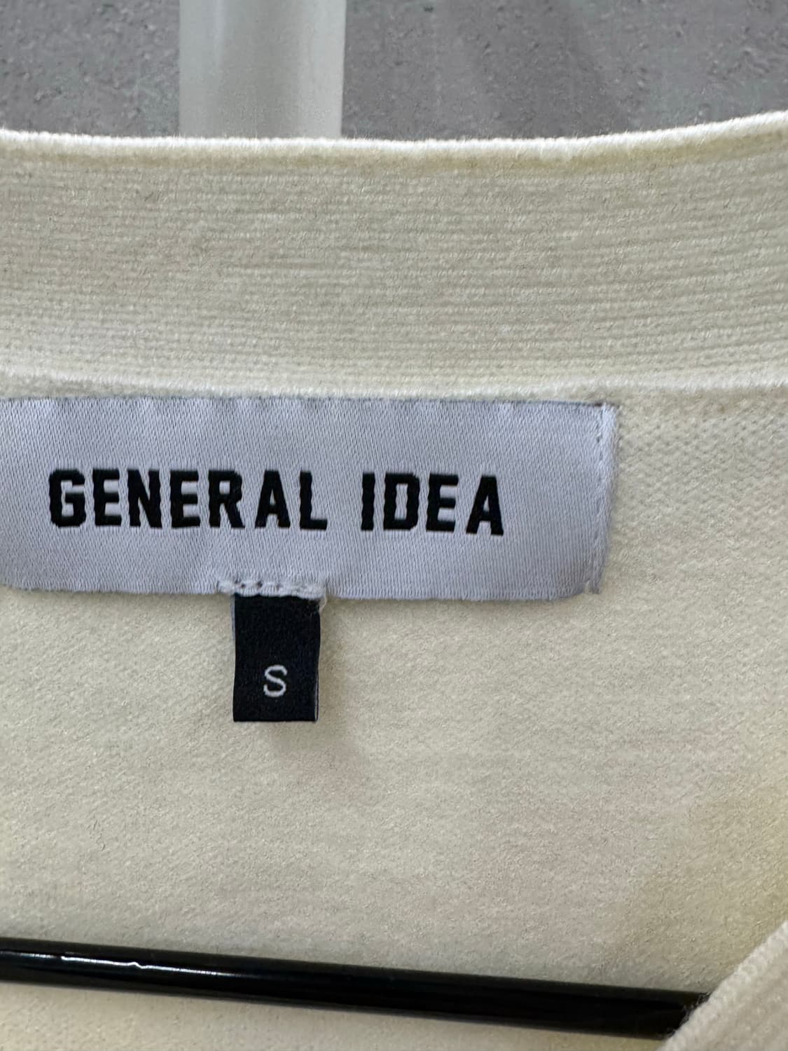 제너럴아이디어 아이보리 가디건 S 상품이미지4