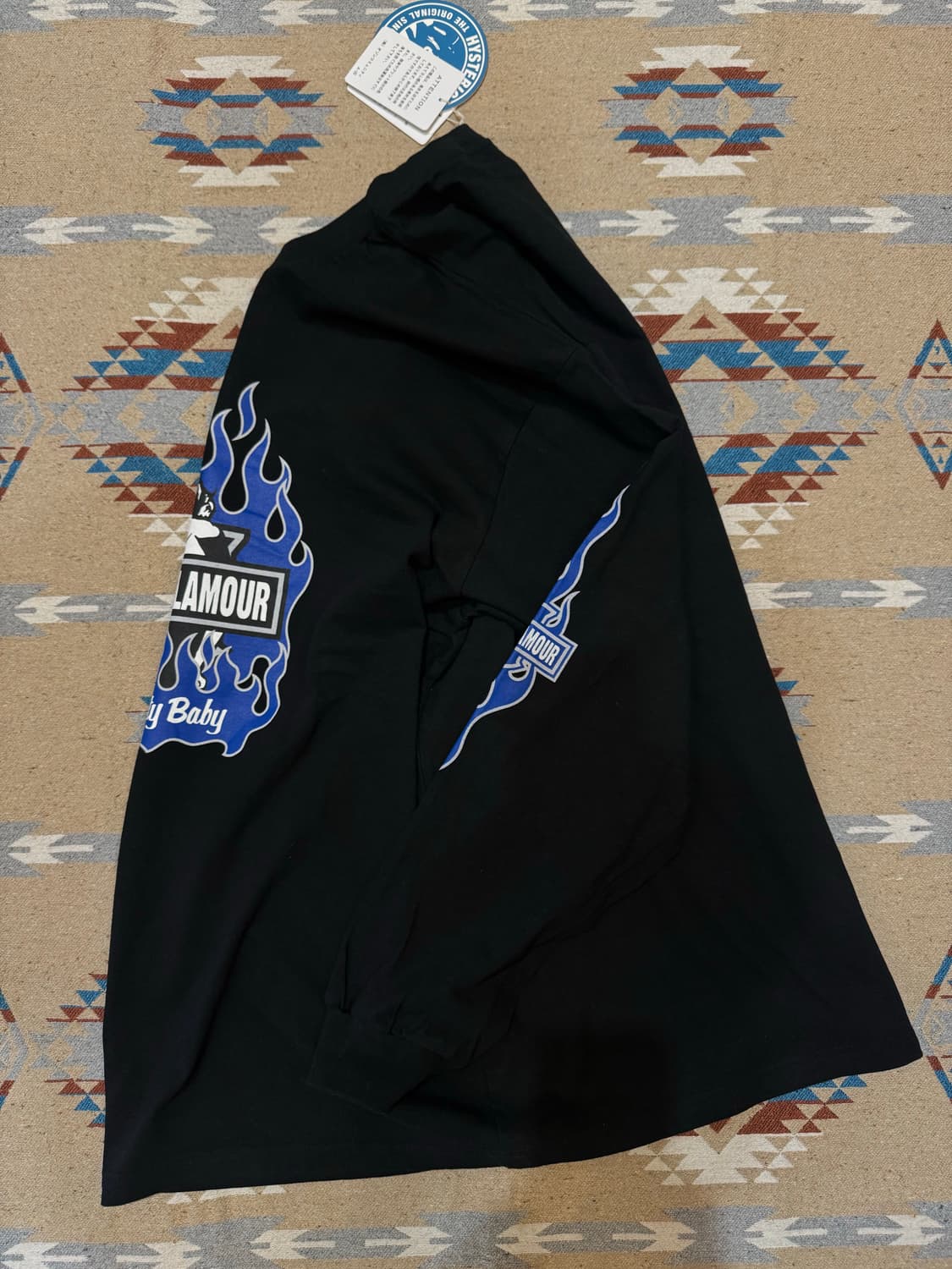 [XL] 히스테릭글래머 모터시티 베이비 티셔츠 블랙  상품이미지5