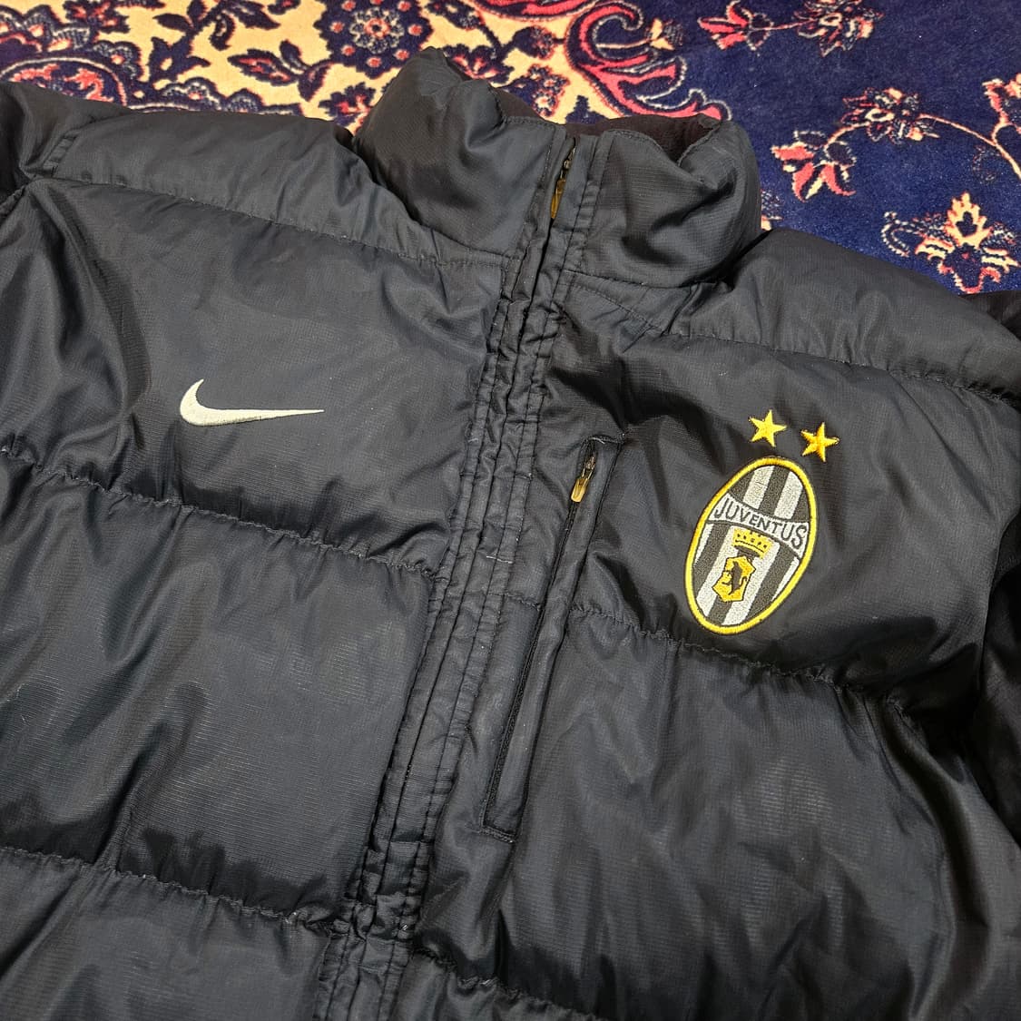 나이키(Nike) X 유벤투스 00's  덕다운 패딩 점퍼 L size 상품이미지2