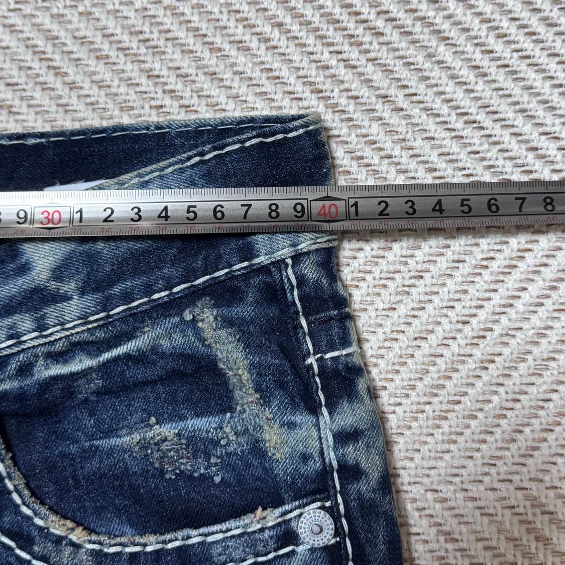 (32) 버커루 빈티지 워싱 청바지 상품이미지6