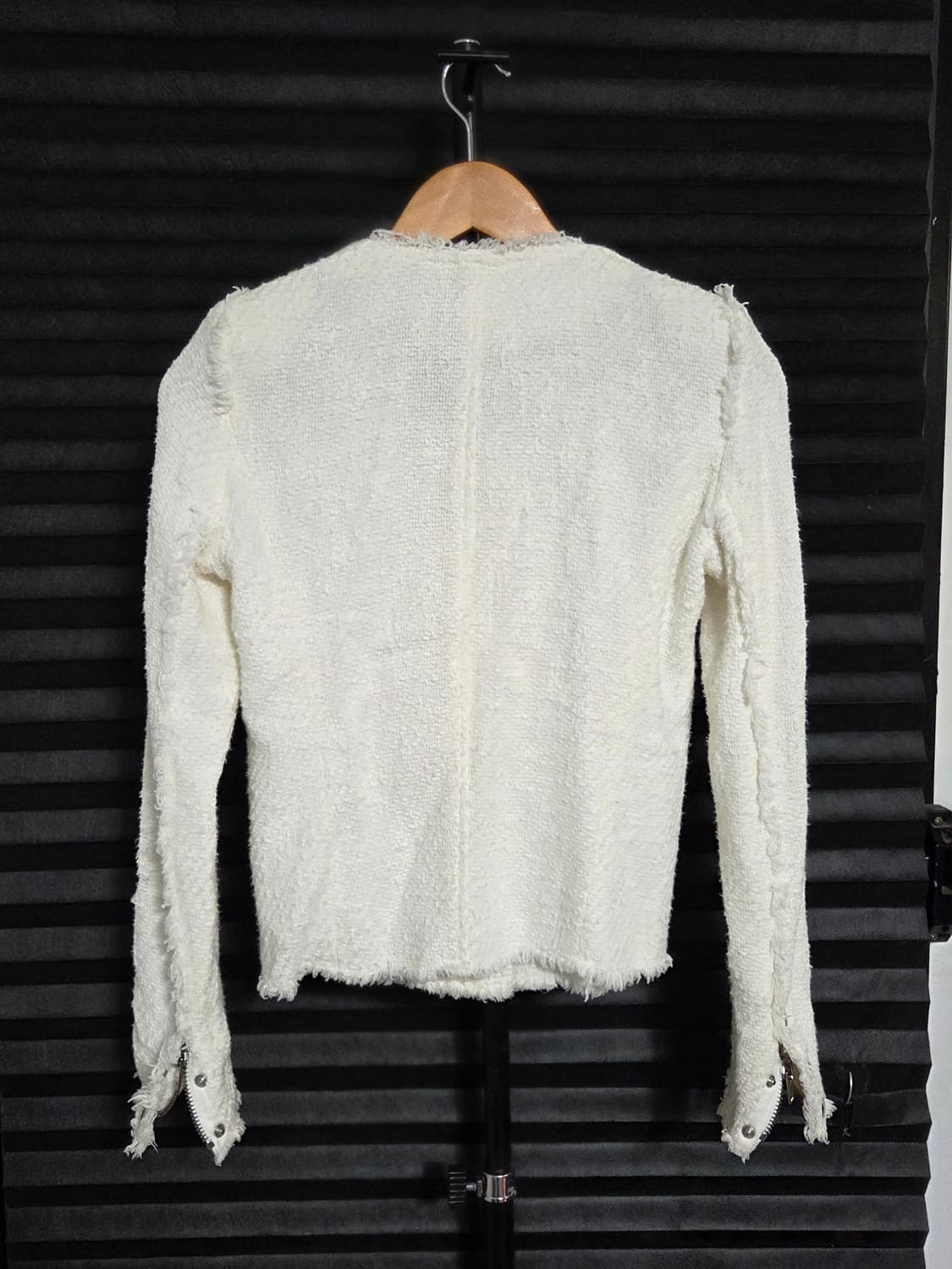 (정품) [이로] 아그네트 프린지 코튼 트위드 자켓 | 00112 상품이미지7