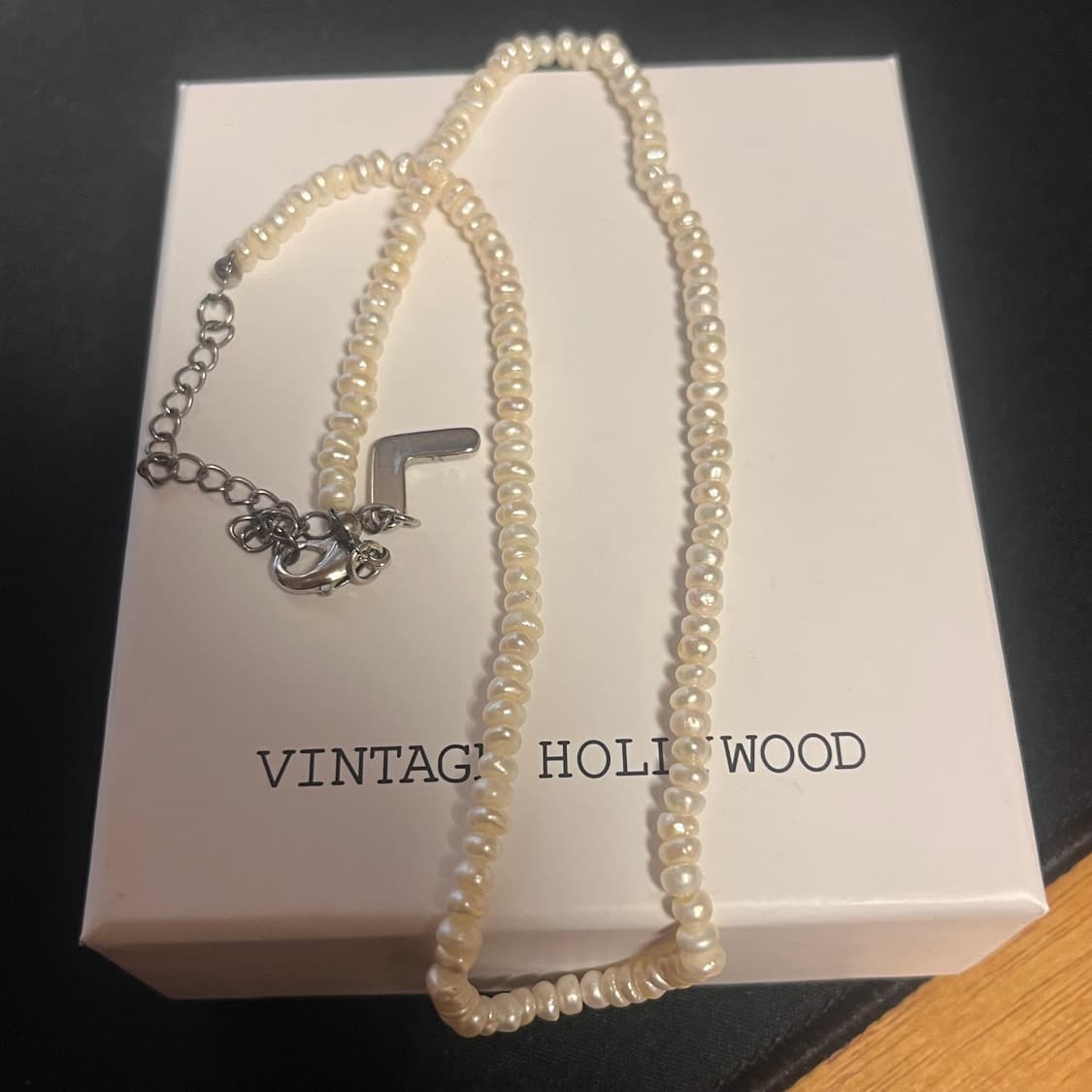 빈티지헐리우드 진주목걸이 상품이미지1