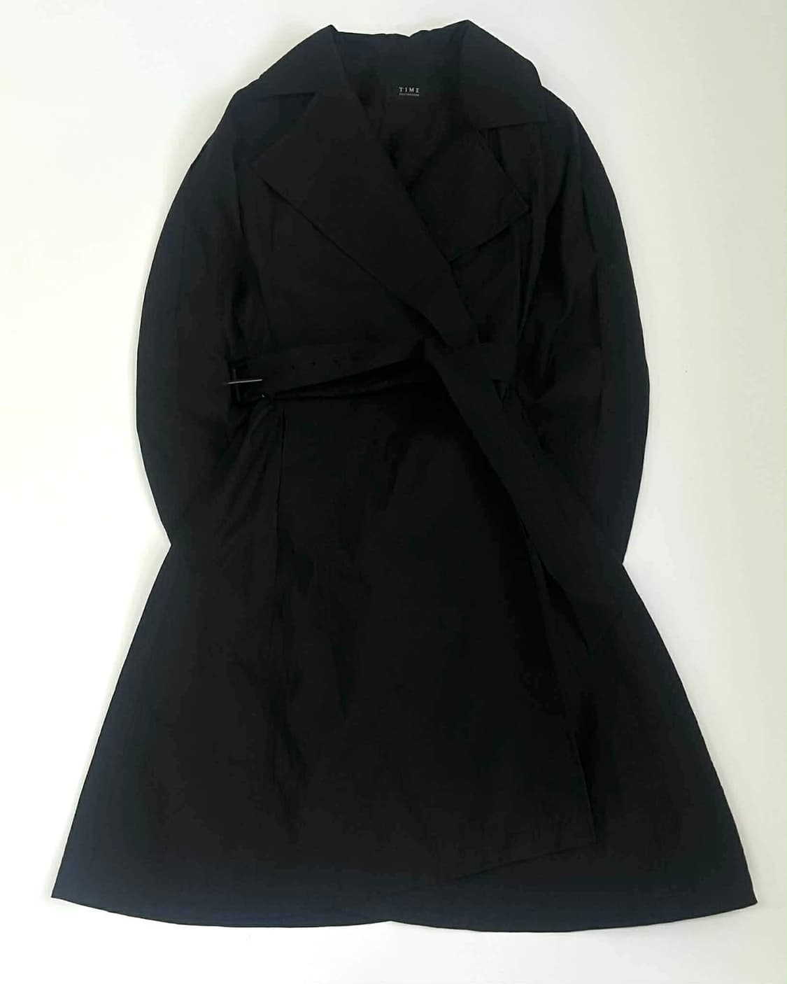 [F] 타임 포스트모던 21년 신형 한섬 벨티드 트렌치 코트 자켓 상품이미지1