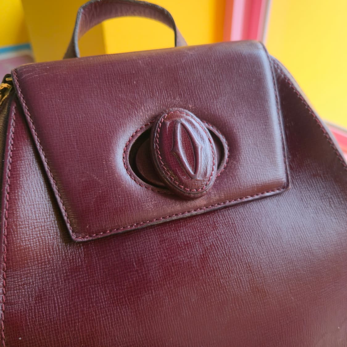 까르띠에 가죽 백팩 가방 상품이미지2