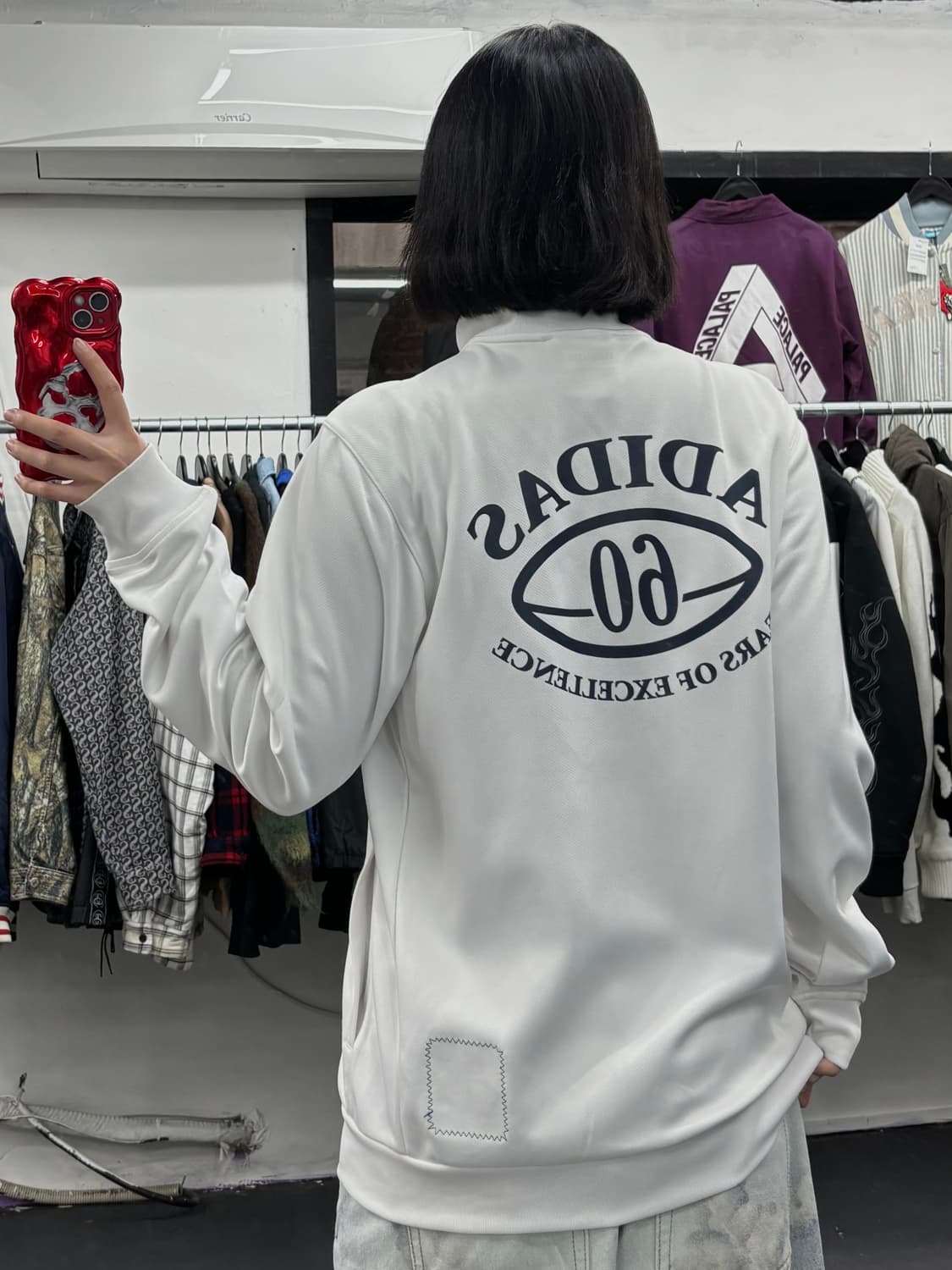 아디다스 화이트 져지 상품이미지5