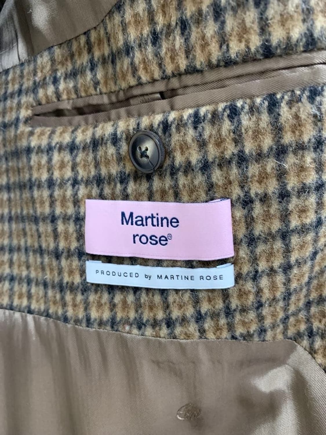 [투어스 착용] 마틴로즈 하운드투스 코트 상품이미지5