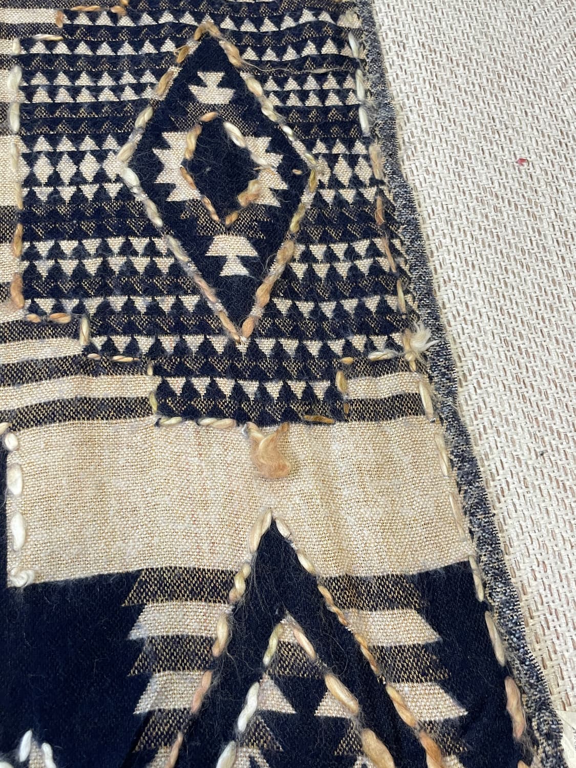 네이티브 아메리칸 사우스웨스턴 아즈텍 블랭킷 J03473 상품이미지5