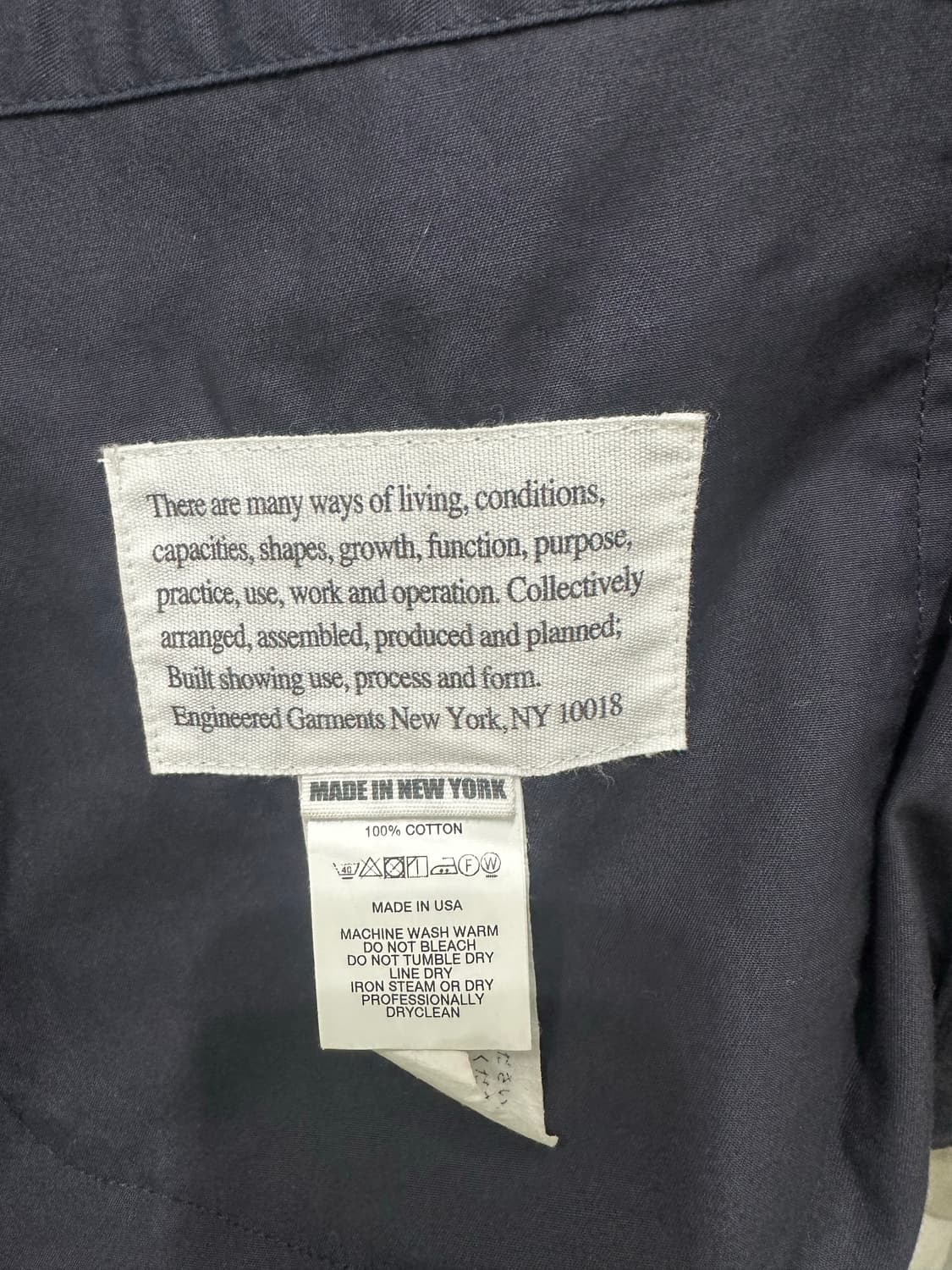 엔지니어드가먼츠 ENGINEERED GARMENTS 로이터 자켓 S 상품이미지4