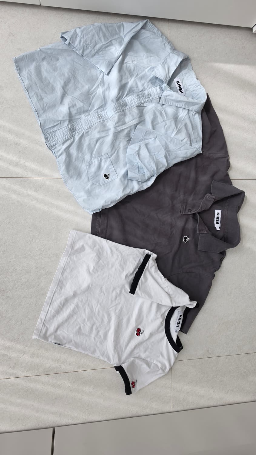 Kirsh 키르시 크롭 티셔츠/셔츠 일괄 상품이미지1