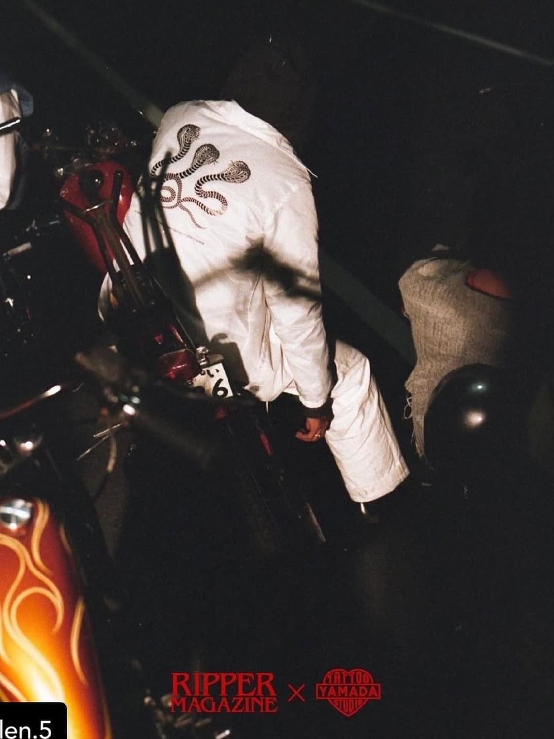 급처)리퍼매거진x타투 스튜디오 야마다 코치자켓 m 상품이미지5