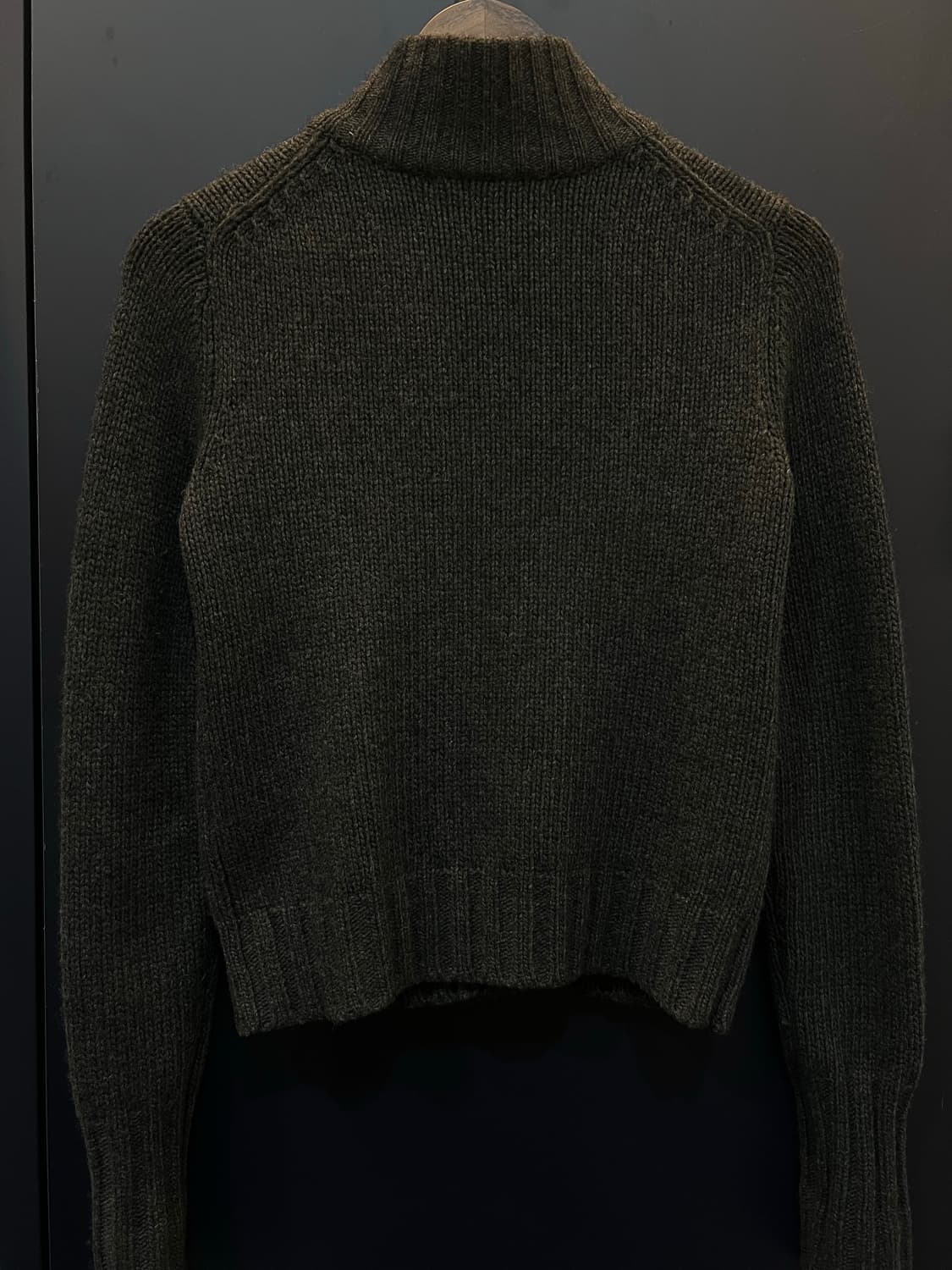 폴로 랄프로렌 울 캐시미어 크롭 니트 가디건 상품이미지2