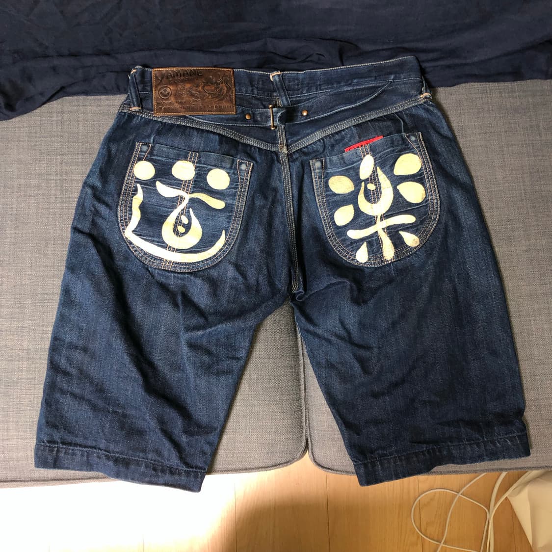 yamane japan 셀비지 데님 쇼츠 상품이미지3