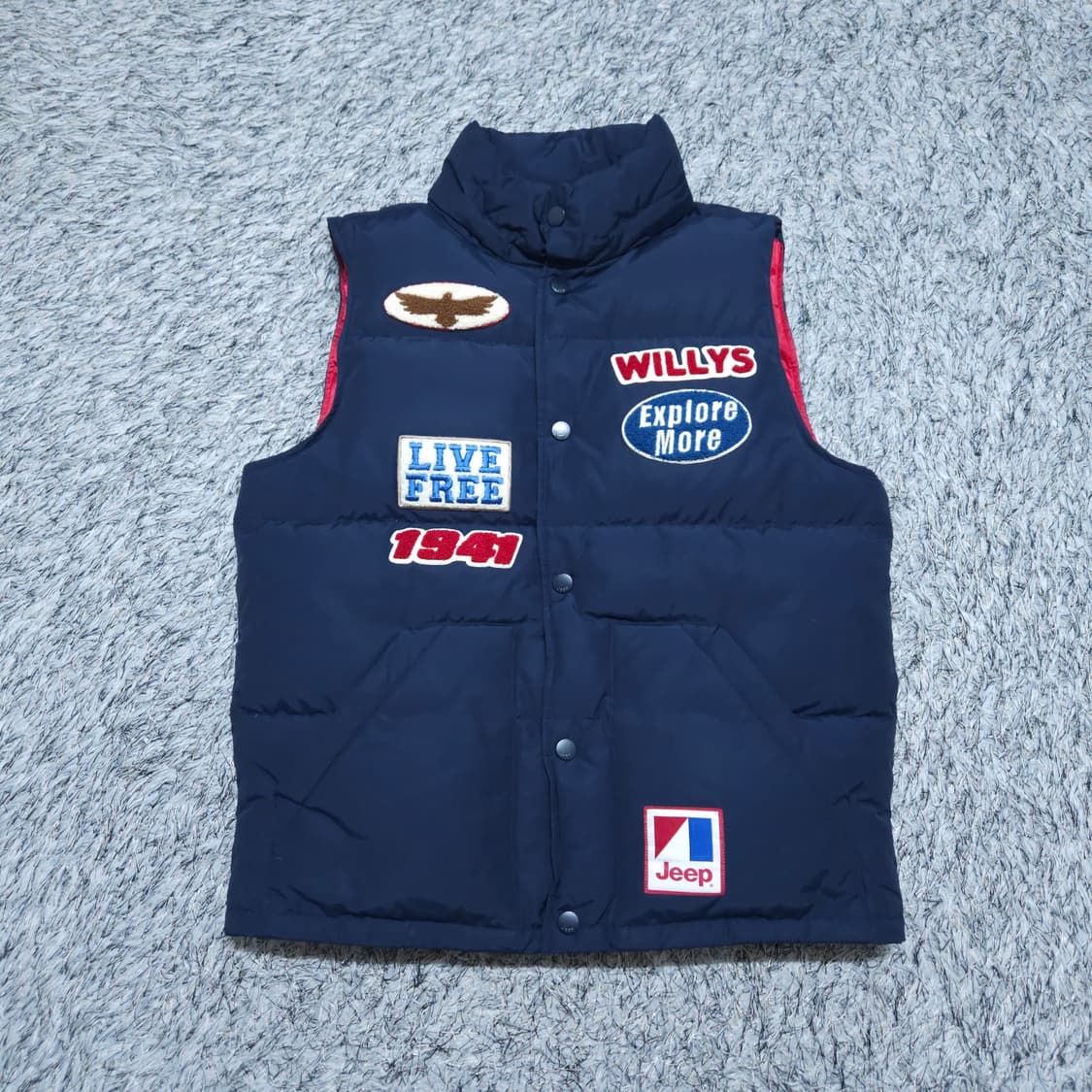 Jeep) M 남자 오리털패딩조끼 / 왕눈이샵 상품이미지1