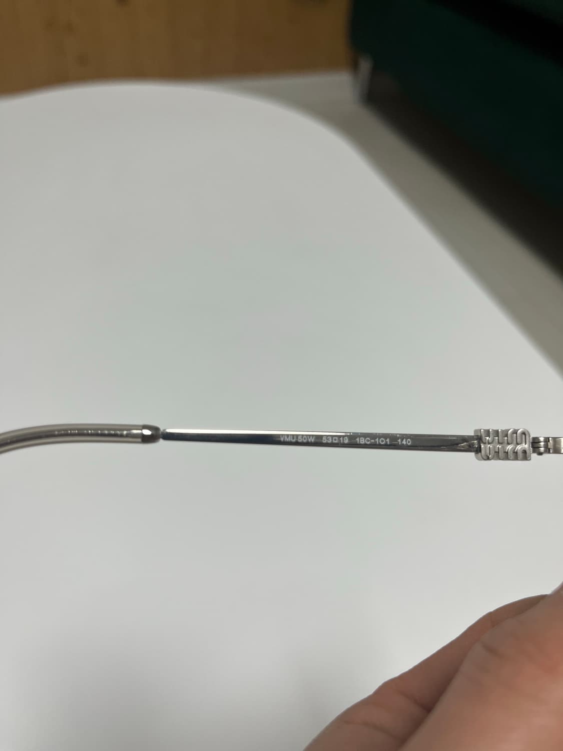 미우미우 실버테 안경 상품이미지5