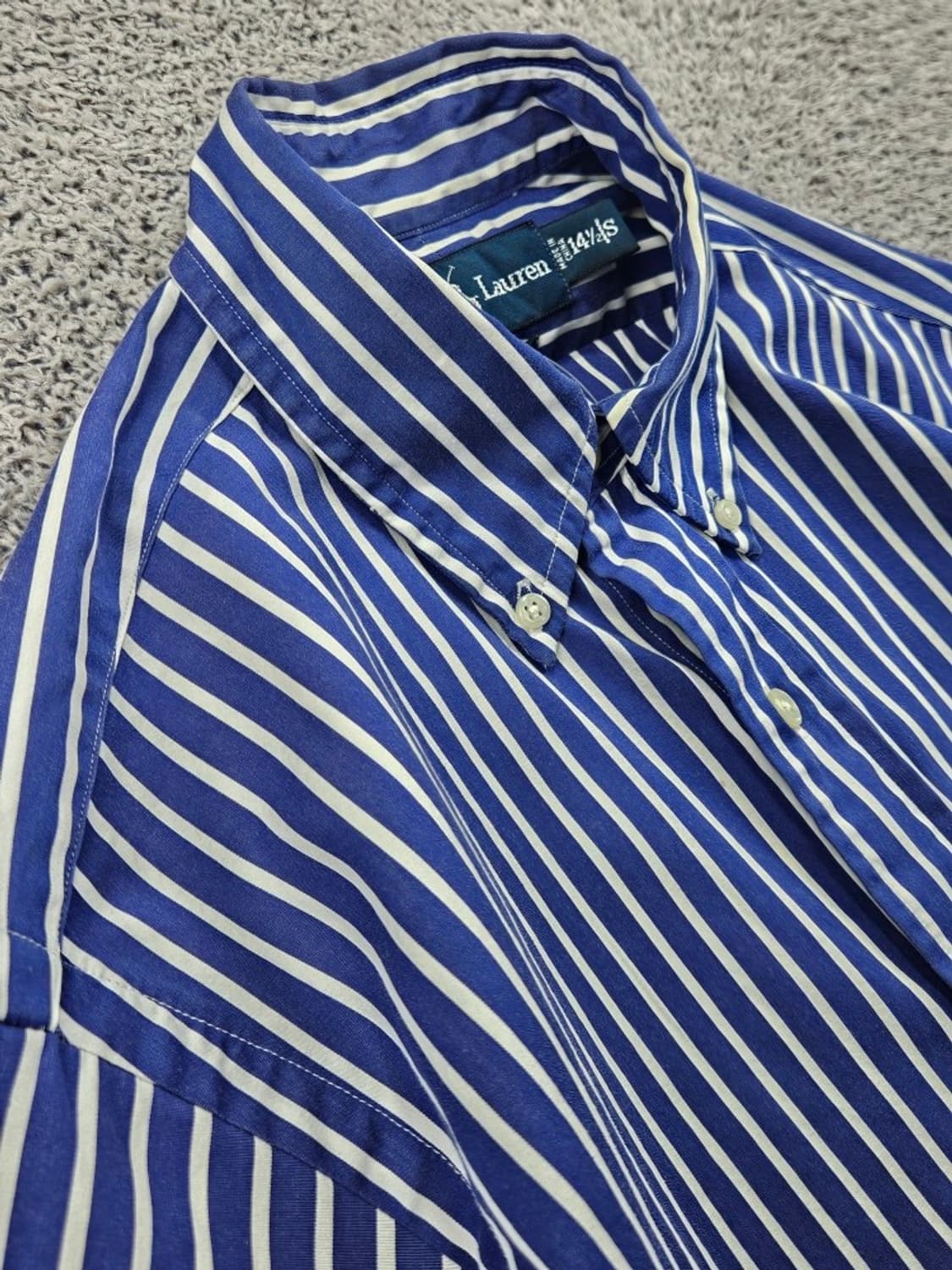 폴로랄프로렌 크롭 커스텀 스트라이프 셔츠 ( S ) / 11665 상품이미지8