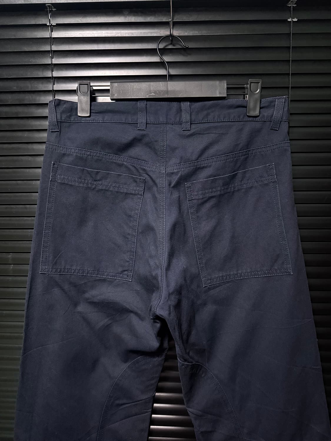 byblos 네이비 남색 치노 일자 스트레이트 워크 29 팬츠 밀리터리 상품이미지4