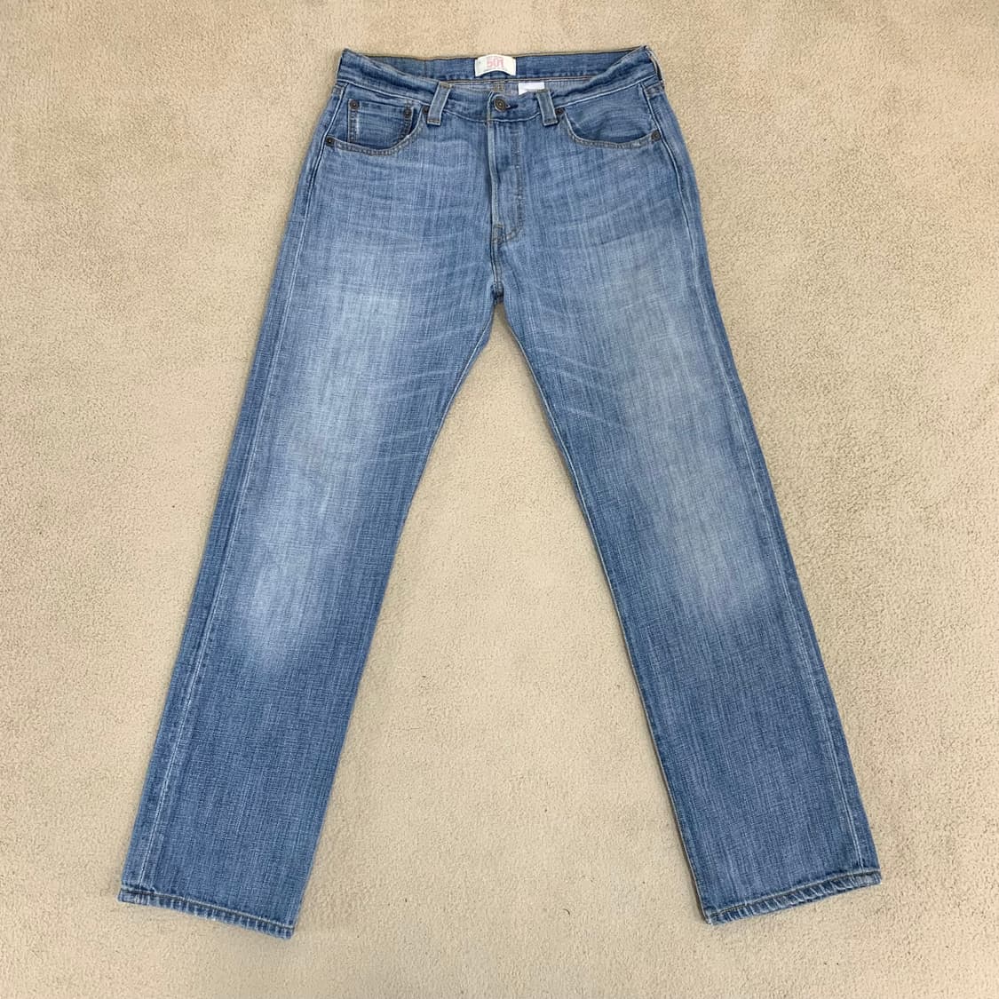 빈티지 리바이스 501 워싱 데님팬츠(30사이즈) 남자청바지 연중청 상품이미지2