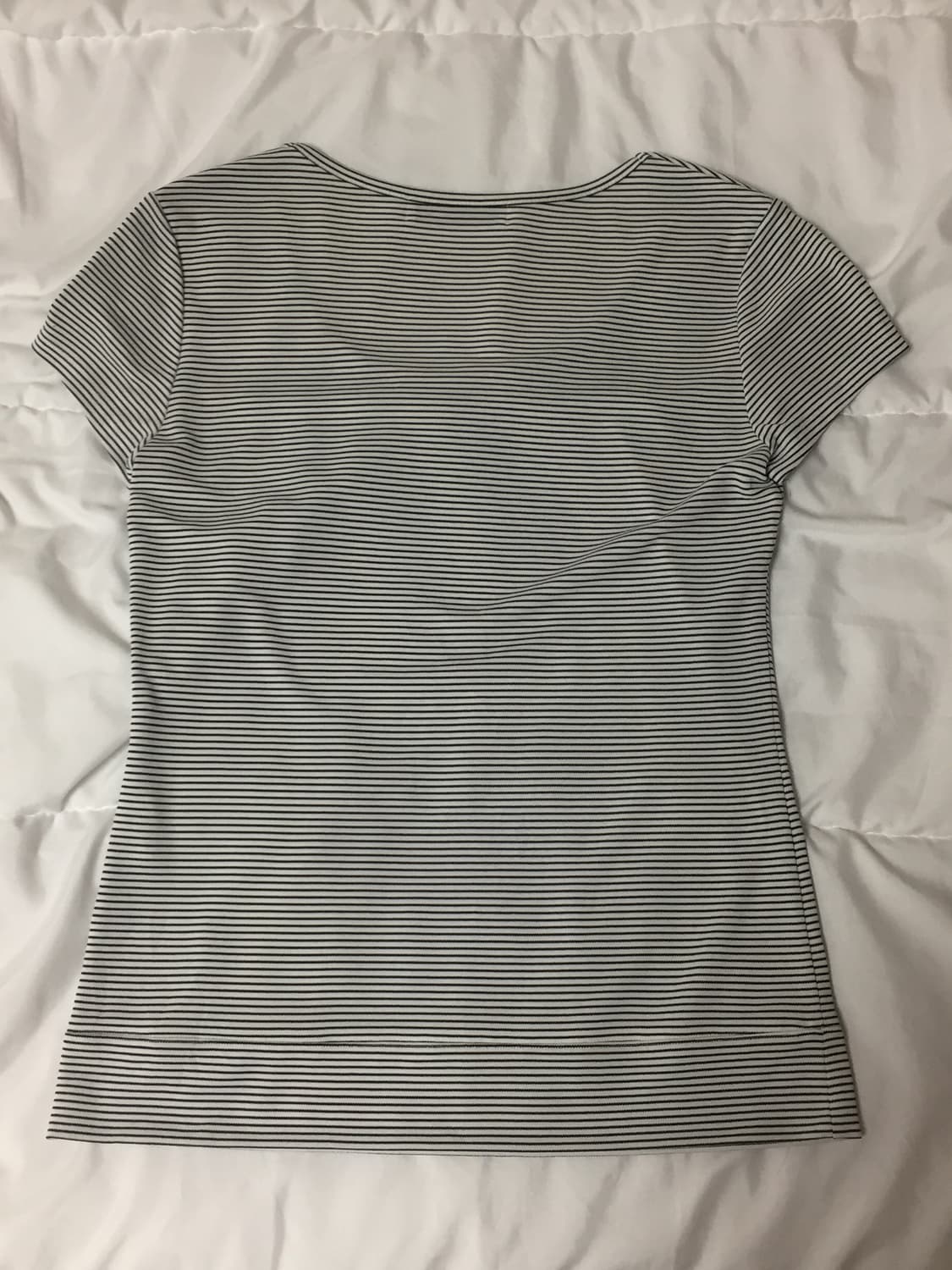 일본 빈티지 스트라이프 반팔 티셔츠 상품이미지2