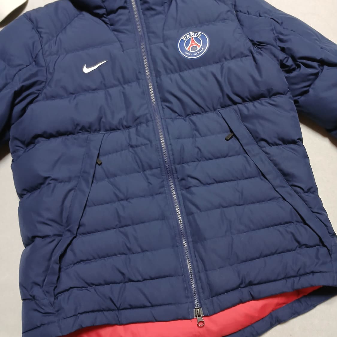 Nike 나이키 파리생제르망 다운 패딩 투웨이 지퍼 자켓 상품이미지4