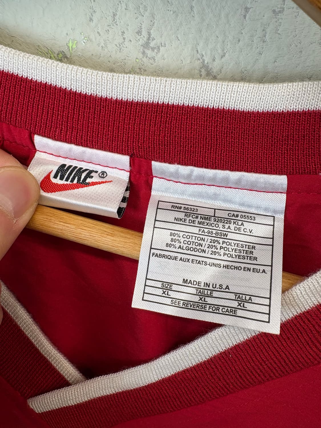 나이키 90s USA 스우시 웜업 바람막이 상품이미지5