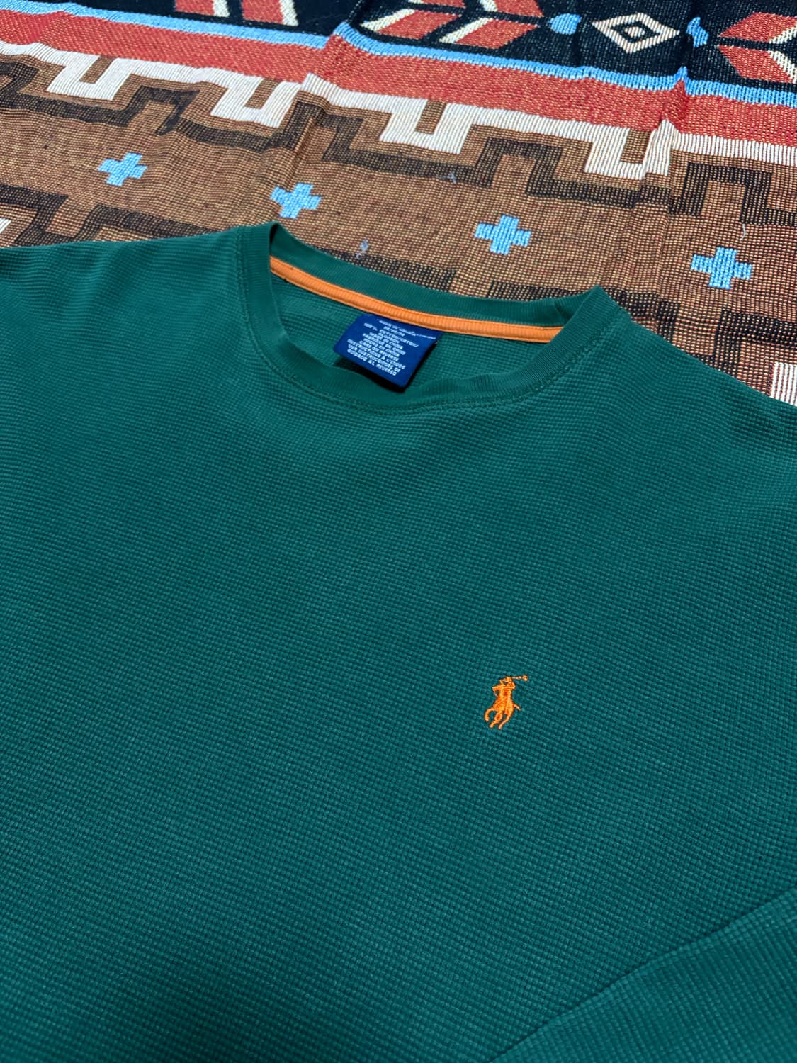 M) 폴로 랄프로렌 와플티 그린 상품이미지3