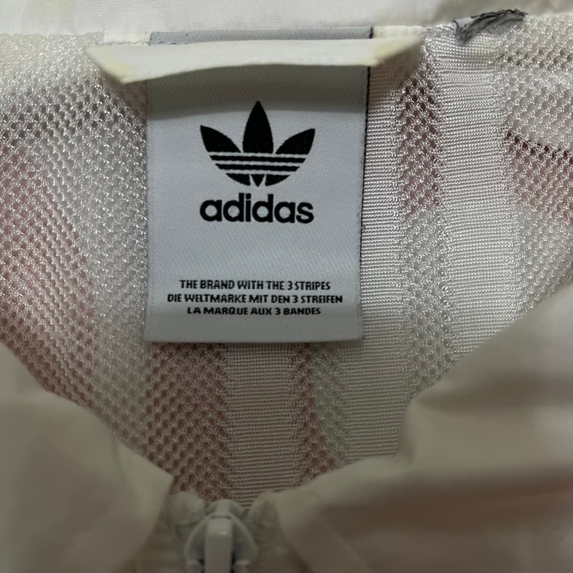 아디다스 빅 로고 코치 바람막이 자켓 XXXL/115 상품이미지4