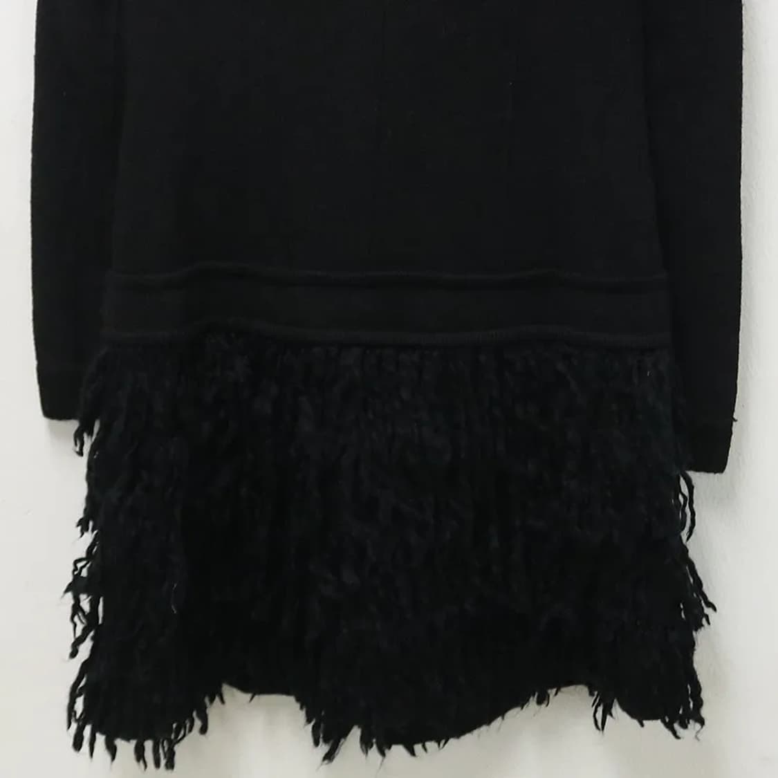 DERHY 퍼 포인트 울 떡볶이 니트 자켓 63611 상품이미지6