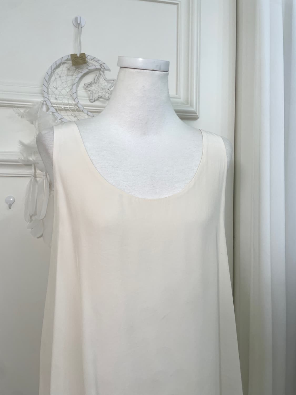 sheer coral open cardigan&100%silk back 상품이미지10